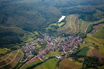 Photographie aérienne de Quartier Häfnerhaslach in Sachsenheim dans le département Bade-Wurtemberg, Allemagne