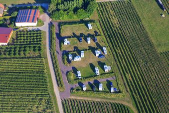 Vue aérienne de Place de parking pour camping-car Geiger Dierbach à Dierbach dans le département Rhénanie-Palatinat, Allemagne