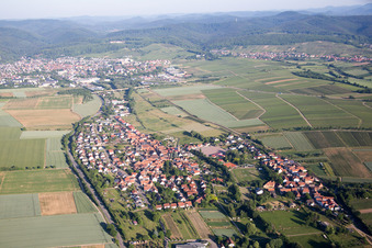 Photographie aérienne de Quartier Drusweiler in Kapellen-Drusweiler dans le département Rhénanie-Palatinat, Allemagne