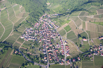 Photographie aérienne de Quartier Gleishorbach in Gleiszellen-Gleishorbach dans le département Rhénanie-Palatinat, Allemagne