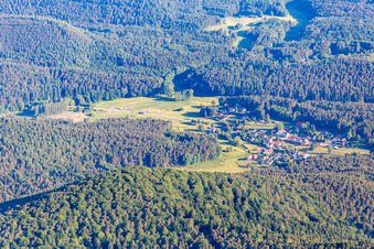 Vue aérienne de Böllenborn dans le département Rhénanie-Palatinat, Allemagne