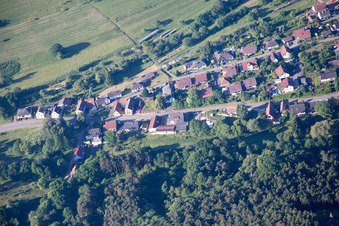 Birkenhördt dans le département Rhénanie-Palatinat, Allemagne vue du ciel
