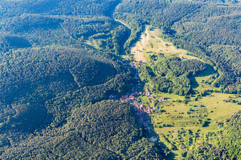 Quartier Blankenborn in Bad Bergzabern dans le département Rhénanie-Palatinat, Allemagne hors des airs
