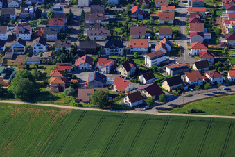 Vue aérienne de Chemin des Amandes à Kandel dans le département Rhénanie-Palatinat, Allemagne