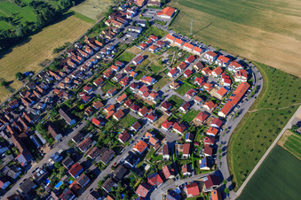 Photographie aérienne de Sur la haute piste à Kandel dans le département Rhénanie-Palatinat, Allemagne