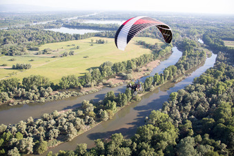 Photographie aérienne de Munchhausen dans le département Bas Rhin, France