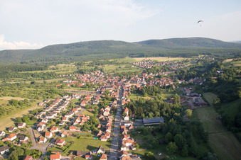 Lembach dans le département Bas Rhin, France d'un drone