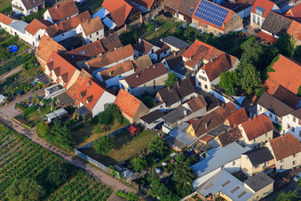 Photographie aérienne de Badstubgasse à Zeiskam dans le département Rhénanie-Palatinat, Allemagne