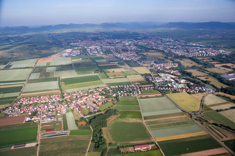 Photographie aérienne de Quartier Mörlheim in Landau in der Pfalz dans le département Rhénanie-Palatinat, Allemagne