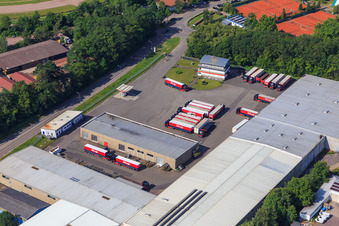 Hubert Eichenlaub Transport et Forwarding GmbH à Herxheim bei Landau dans le département Rhénanie-Palatinat, Allemagne d'en haut
