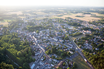 Cheverny dans le département Loir et Cher, France hors des airs