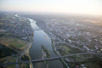 Photographie aérienne de Vineuil dans le département Loir et Cher, France