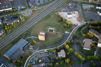 Vue oblique de La Chaussée-Saint-Victor dans le département Loir et Cher, France