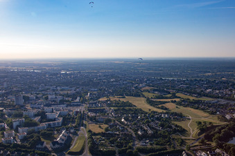 Blois dans le département Loir et Cher, France vue d'en haut