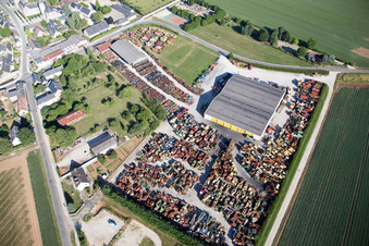 Talcy dans le département Loir et Cher, France vue du ciel