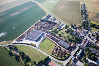 Talcy dans le département Loir et Cher, France vue d'en haut