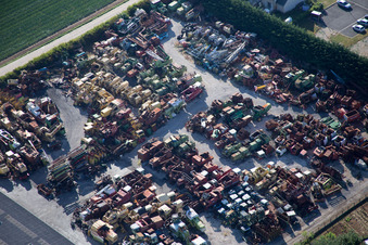 Vue d'oiseau de Talcy dans le département Loir et Cher, France