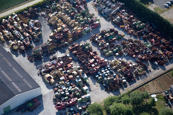 Talcy dans le département Loir et Cher, France vue du ciel
