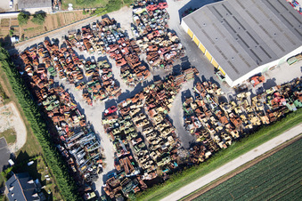 Talcy dans le département Loir et Cher, France vu d'un drone