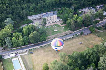 Nazelles-Négron dans le département Indre et Loire, France d'en haut