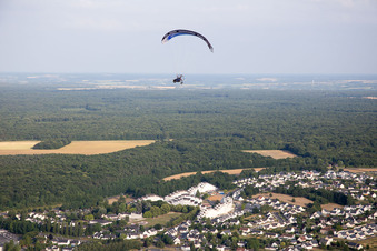 Amboise dans le département Indre et Loire, France vue du ciel