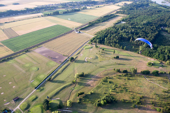 Vue oblique de Golf de la Carte à Chouzy-sur-Cisse dans le département Loir et Cher, France