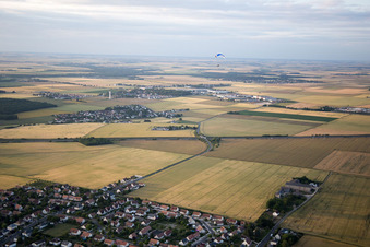 Vue aérienne de Saint-Sulpice-de-Pommeray dans le département Loir et Cher, France