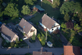 Scheibenhard dans le département Bas Rhin, France d'un drone