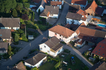 Scheibenhard dans le département Bas Rhin, France hors des airs