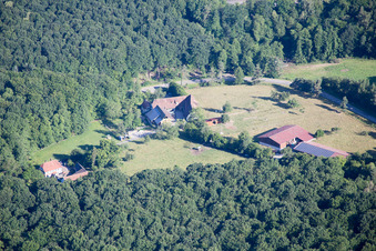 Photographie aérienne de Drachenbronn-Birlenbach dans le département Bas Rhin, France