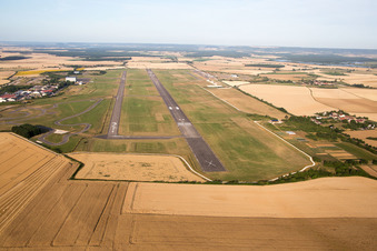 Vue aérienne de Chambley-Bussières dans le département Meurthe et Moselle, France