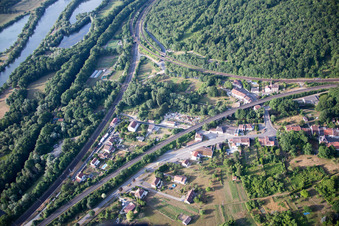 Arnaville dans le département Meurthe et Moselle, France d'en haut