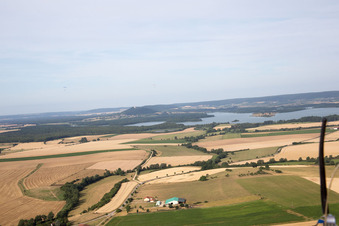 Photographie aérienne de Pannes dans le département Meurthe et Moselle, France