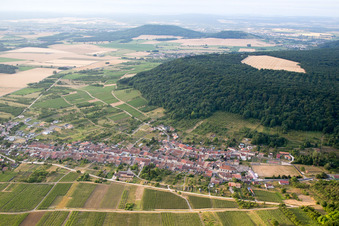 Lucey dans le département Meurthe et Moselle, France d'en haut