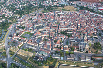 Image drone de Toul dans le département Meurthe et Moselle, France