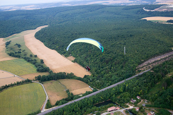 Foug dans le département Meurthe et Moselle, France d'en haut