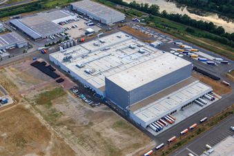 Palatinate Refreshments GmbH à Wörth am Rhein dans le département Rhénanie-Palatinat, Allemagne hors des airs