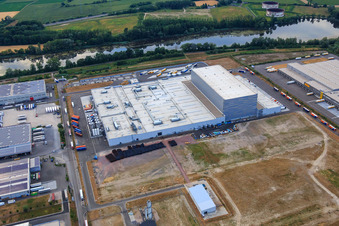 Palatinate Refreshments GmbH à Wörth am Rhein dans le département Rhénanie-Palatinat, Allemagne vue du ciel
