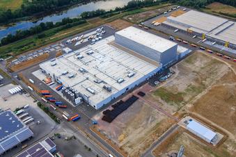 Image drone de Palatinate Refreshments GmbH à Wörth am Rhein dans le département Rhénanie-Palatinat, Allemagne