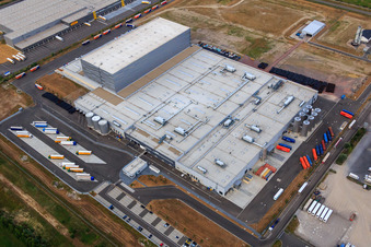 Palatinate Refreshments GmbH à Wörth am Rhein dans le département Rhénanie-Palatinat, Allemagne vue du ciel