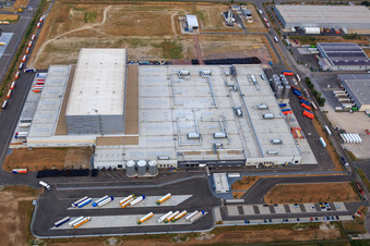 Image drone de Palatinate Refreshments GmbH à Wörth am Rhein dans le département Rhénanie-Palatinat, Allemagne