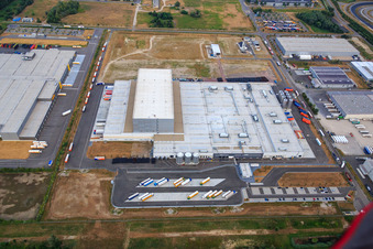 Palatinate Refreshments GmbH à Wörth am Rhein dans le département Rhénanie-Palatinat, Allemagne d'un drone