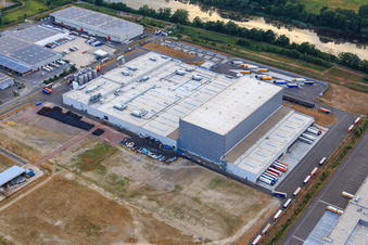 Palatinate Refreshments GmbH à Wörth am Rhein dans le département Rhénanie-Palatinat, Allemagne d'en haut