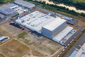 Palatinate Refreshments GmbH à Wörth am Rhein dans le département Rhénanie-Palatinat, Allemagne hors des airs