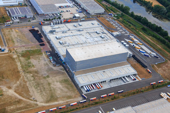 Palatinate Refreshments GmbH à Wörth am Rhein dans le département Rhénanie-Palatinat, Allemagne vue d'en haut