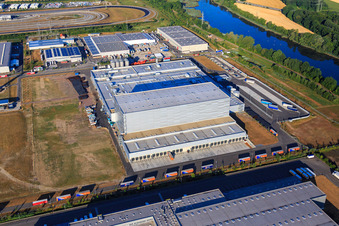 Palatinate Refreshments GmbH à Wörth am Rhein dans le département Rhénanie-Palatinat, Allemagne hors des airs