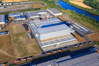 Palatinate Refreshments GmbH à Wörth am Rhein dans le département Rhénanie-Palatinat, Allemagne vue d'en haut