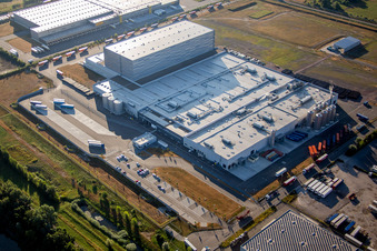 Palatinate Refreshments GmbH à Wörth am Rhein dans le département Rhénanie-Palatinat, Allemagne hors des airs