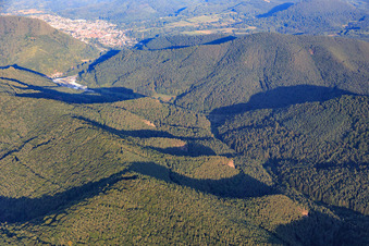 Vue aérienne de Quartier Sarnstall in Annweiler am Trifels dans le département Rhénanie-Palatinat, Allemagne