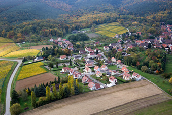 Rott dans le département Bas Rhin, France hors des airs